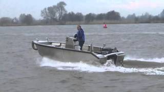 Aluminium workboat Alunautic SB 600 [upl. by Tolman]