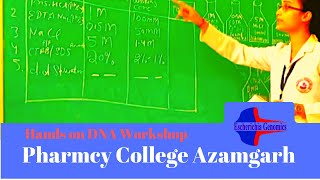 DNA Workshop Pharmacy College Azamgarh [upl. by Wald]