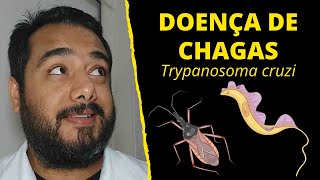 Doença de Chagas Trypanosoma cruzi  Tripanossomíase Americana  Bicho Barbeiro Triatoma [upl. by Yvel]