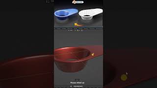 Cup Holder 3D Design in Blender blender 3dmodelling productdesign Cupholder Cupholder3d [upl. by Anerda]