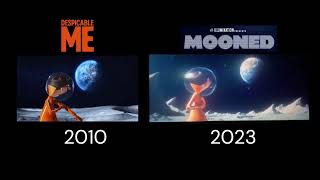 Vector on the Moon Comparison 2010 VS 2023 [upl. by Anim]