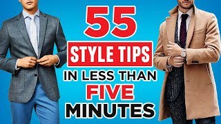 55 Fashion HACKS In LESS Than 5 Minutes  RMRS Mens Style Videos [upl. by Nhguavad742]