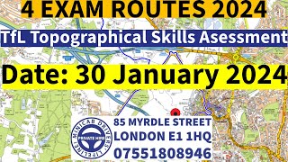 TfL Topographical Skills Test Jan 24  Denham Roundabout  South East  Cassland  A406 Hannah Close [upl. by Ihsoyim]