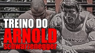 TREINO DO ARNOLD SCHWARZENEGGER  BÍCEPS X TRÍCEPS [upl. by Sweatt]