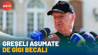 Gigi Becali a intrat în direct la GSP Live după Craiova  FCSB „Dacăl schimbam câștigam meciul” [upl. by Vary]