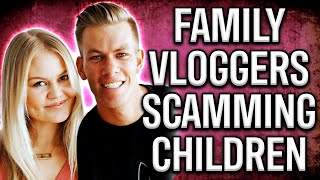 Della Vlogs The Family Vloggers Who Scam amp Exploit Children [upl. by Kauffman]