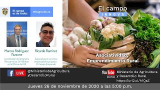 Asociatividad y emprendimiento rural [upl. by Esinahs]