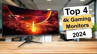 Best 4k Gaming Monitors on The Market in 2024  Top 4 Best 4k Gaming Monitors 2024 [upl. by Linnie300]