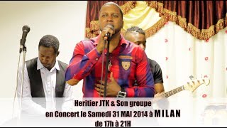 HERITIER JTK Titre quotGrâçequot Live à Moutier SUISSE  RDV LE 31 MAI A MILAN CONCERT LIVE [upl. by Leelaj14]