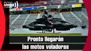 Motos voladoras el nuevo vehículo para transportarse sin trancones [upl. by Apoor370]