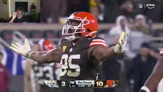 JuJuReacts To Pittsburgh Steelers vs Cleveland Browns  2024 Full Game Highlights [upl. by Ahsaelat]