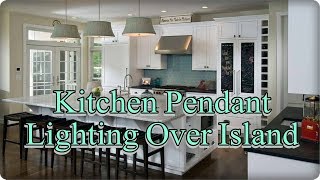 How To Properly Use Kitchen Pendant Lighting Over Island [upl. by Traci283]