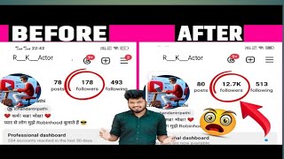 10k Followers  Instagram par follower kaise badhaye  Instagram followers kaise badhaye 2024 😱 💯 [upl. by Nauj231]