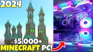 My 5000 Minecraft Setup Tour amp PC I Need Help In 2024 [upl. by Nika285]