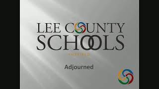 Lee County Schools Board of Education [upl. by Neysa]