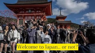 Overtourism forces Japan to consider relationship with tourists [upl. by Lightman900]