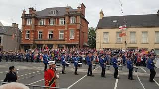 Legananny and Ardarragh mass accordion band Rathfriland Tattoo [upl. by Euqinahc54]