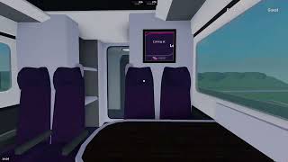 Roblox Stepford County Railway  Riding a HSTClass 43 from Westwyvern to Leighton Stepford Road [upl. by Nerraj]