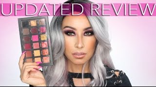 Huda Beauty Palette Review UPDATE [upl. by Holds971]