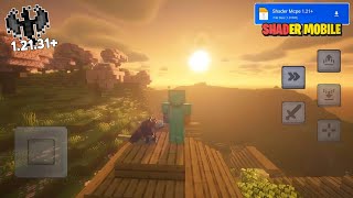 Complementary Shaders Minecraft PE 12130  Shader Mcpe 121  Shader Para Mcpe Phone [upl. by Krissy]