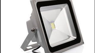 LEDMO® 50W LED Flood Light 6000K 4000lm [upl. by Aivilo272]