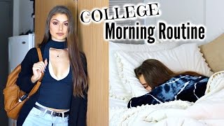 COLLEGE MORNING ROUTINE 2016  Paige Secosky [upl. by Yhtomiht]