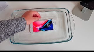 iPhone 8 waterproof test  Phone Review  giffgaff [upl. by Had81]