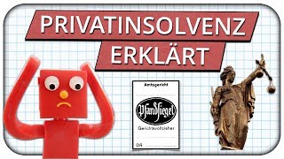 Privatinsolvenz einfach erklärt  Lohnt es sich oder Finger davon lassen [upl. by Ellednek758]