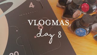 Vlogmas Day 8 Colorverse Advent Calendar  From Swatches to Art 🎨✨ [upl. by Erihppas]