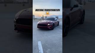 Progress mustang mustanggt mustangs cars cartok cartransformation ford v8 fyp shorts [upl. by Kessler]