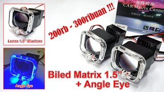 Review Projector Biled Matrix 15 inchi Bluelens  Angle Eye [upl. by Sisile]