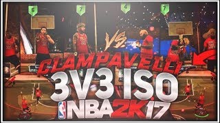 NBA 2K17 Dribble Gods vs Dribble Gods • Clampavelli 3v3 ISO • Best Dribblers on NBA 2K17 [upl. by Luci]