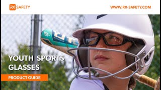 Youth Sports Glasses Best Features and Styles  RX Safety [upl. by Roshelle]