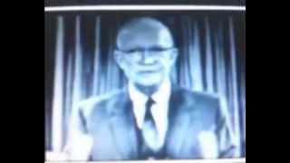 Eisenhower illuminated by Haile Selassie onquotMilitary Industrial Complexquot quotNewly risen Dragonquot [upl. by Aiym]