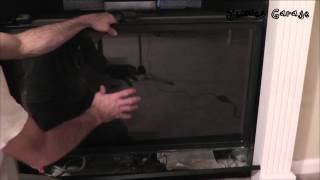 How To Remove amp Clean The Glass On A Gas Fireplace [upl. by Ailemac]