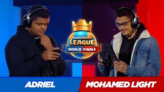 MOHAMEDLIGHT VS ADRIEL  FINALES DEL MUNDO 2023  LA PARTIDA MAS IMPORTANTE clashroyale [upl. by Enrika]