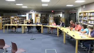 Canastota Central School Regular BOE Meeting  August 22nd 2023 [upl. by Eirrol]