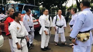 KARATE SHOTOKAN LEGENDS Coaching Clinic Sh Tanaka Masahiko DAN 8 Sh Kawawada DAN 7 amp Ss Yuko Taka [upl. by Honna]