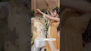 Surbhi Jyoti and Fiance Sumit Suris Haldi Ceremony Filled with Love and Laughter [upl. by Eynobe]