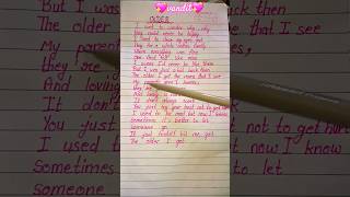 Older lyrics part2💖Sasha Alex Sloan vanditlyric shorts viral video subscribeplz supportmeplz [upl. by Yelha]