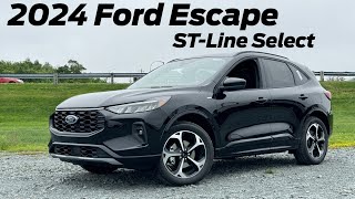 2024 Ford Escape STLine Select Review [upl. by Aehsila145]