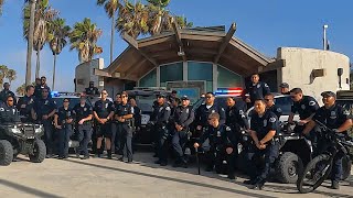 New Venice Beach Police doing Police Stuff on Labor Day  Photoshoots Ball etc [upl. by Searle]