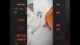 pointillism drawing drawing process episode 1 [upl. by Wayolle548]