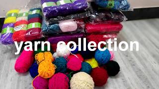 yarn collection with price  crochet tamil [upl. by Rapp342]