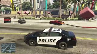 In GTA 5 Police attack me everywhere crazy fight [upl. by Eugatnom]