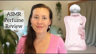 ASMR Perfume Review  Parfums de Marly Delina La Rosée  Glass Tapping amp Soft Spoken [upl. by Ennoitna]