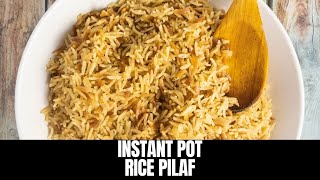 INSTANT POT BROWN RICE PILAF [upl. by Abixah187]