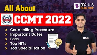 ALL ABOUT CCMT COUNSELLING  PROCEDURE  Important DATES  BYJUS GATE Hindi [upl. by Pros]