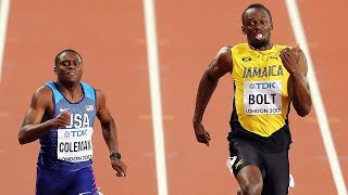 Usain Bolt Loses Last 100m Race Of His Career [upl. by Alegnave]