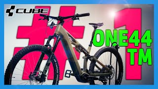 EBikes 2025 Cube One44 TM  800Wh Voll FOX SRAM GX Eagle AXS Transmission [upl. by Adiasteb]